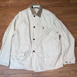 Ralph Lauren Cream Jacket with Brown Accents